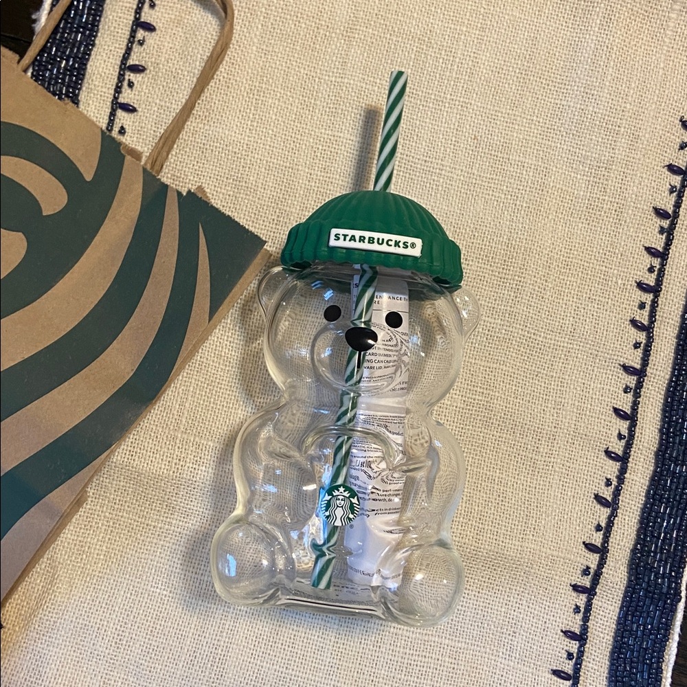 Starbucks Bear / Bearista Cup with Straw